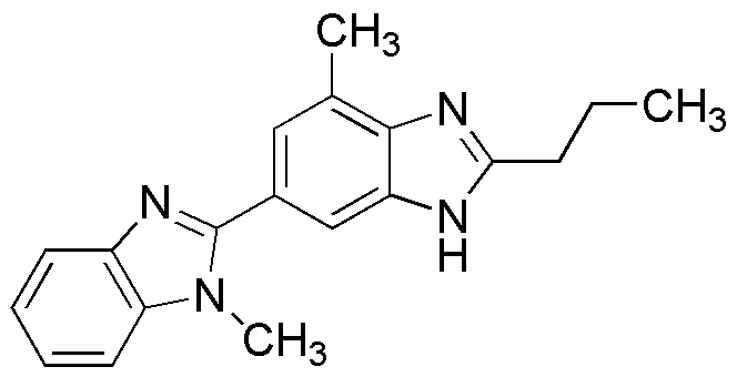 2-N-Propyl-4-methyl-6-(1-methylbenzimidazole-2-yl)benzimidazole