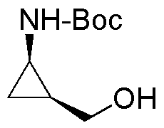 tert-Butyl cis-(2-hydroxymethyl)cyclopropylcarbamate