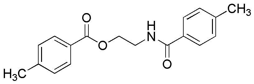 4-Metilbenzoato de 2-[(4-Metilbenzoil)amino]etilo