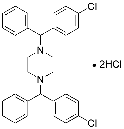 Dihidrocloruro de 1,4-bis[(4-clorofenil)fenilmetil]piperazina