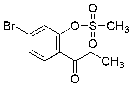 Metanosulfonato de 5-bromo-2-propionilfenilo