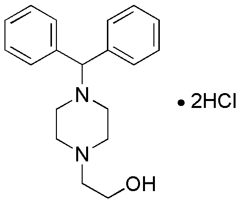 4-(Diphenylmethyl)-1-piperazineethanol dihydrochloride