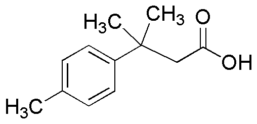 Acide 3-méthyl-3-(4-méthylphényl)butanoïque