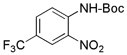 2-nitro-4-(trifluorométhyl)phénylcarbamate de tert-butyle