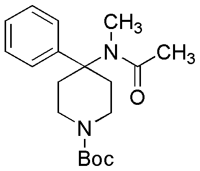 4-[acétyl(méthyl)amino]-4-phénylpipéridine-1-carbamate de tert-butyle