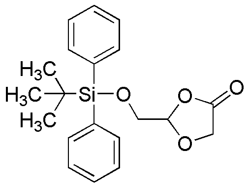 2-[(terc-butildifenilsililoxi)metil]-1,3-dioxolan-4-ona