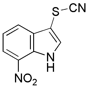 7-Nitro-3-Tiocianato-1H-Indole