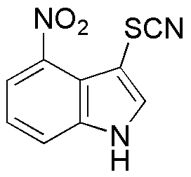 Tiocianato de 4-nitro-1H-indol-3-ilo