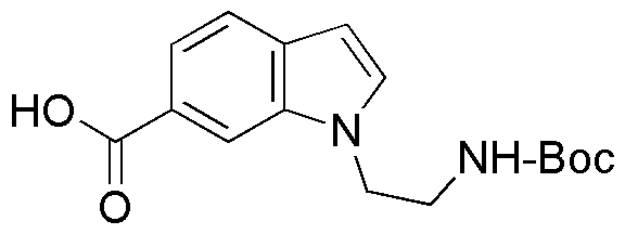 Acide 1-(2-tert-butoxycarbonylamino-éthyl)-1H-indole-6-carboxylique