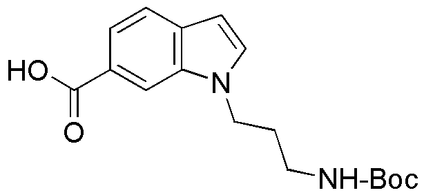 Acide 1-[3-[(tert-butoxycarbonyl)amino]propyl]-1H-indole-6-carboxylique