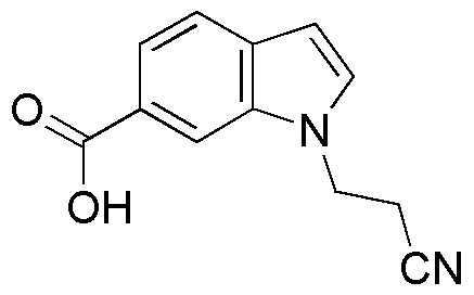 1-(2-Cyanoethyl)-1H-Indole-6-Carboxylic Acid