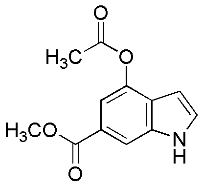 4-(Acetiloxi)-1H-indol-6-carboxilato de metilo