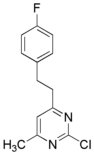 2-Chloro-4-[2-(4-Fluorophényl)Éthyl]-6-Méthylpyrimidine