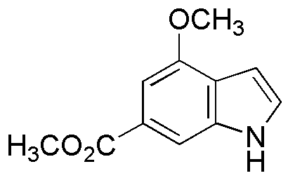 Éster metílico del ácido 4-metoxi-6-indol carboxílico