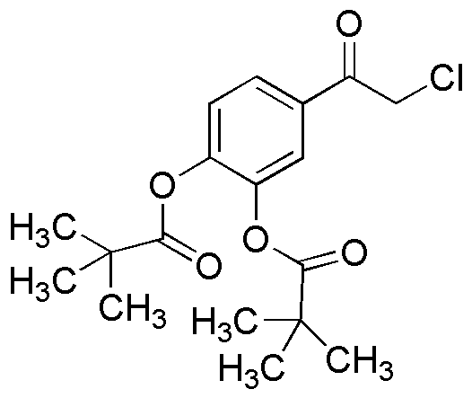 2-Cloro-3',4'-Bis(pivaloiloxi)acetofenona