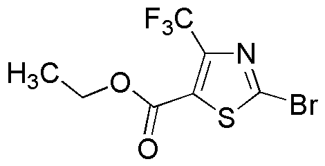 2-bromo-4-(trifluorométhyl)-1,3-thiazole-5-carboxylate d'éthyle