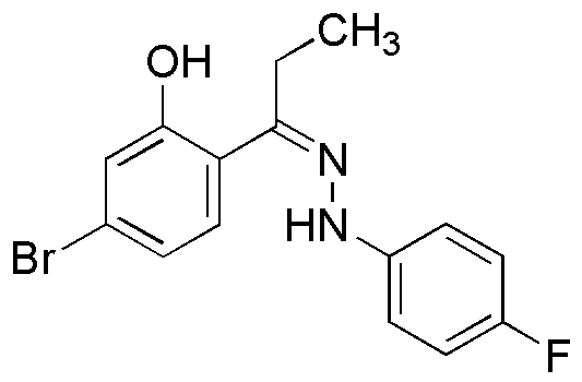 5-Bromo-2-[1-[(4-Fluorophenyl)Hydrazono]Propyl]Phenol