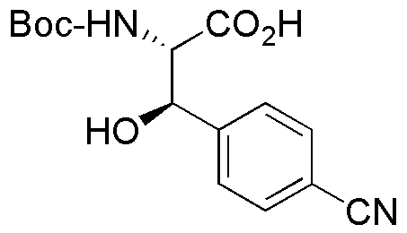 Boc-D-Treo-3-(4-cianofenil)serina