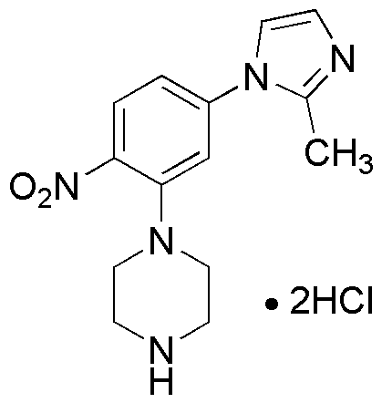 Diclorhidrato de 1-(5-(2-metil-1H-imidazol-1-il)-2-nitrofenil)piperazina