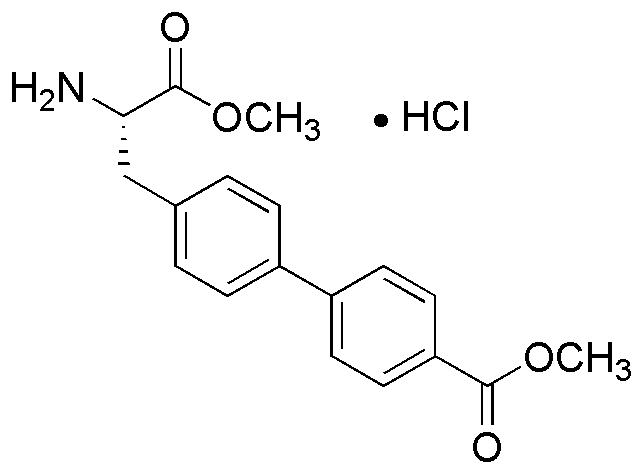 Clorhidrato de (S)-3-(4'-acetilbifenil-4-il)-2-aminopropanoato de metilo