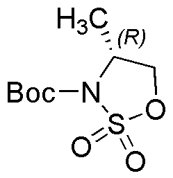 tert-Butyl (R)-4-Methyl-2,2-Dioxo-[1,2,3]Oxathiazolidine-3-Carboxylate