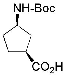 Ácido (+)-(1S,3R-N-Boc-3-aminociclopentano carboxílico