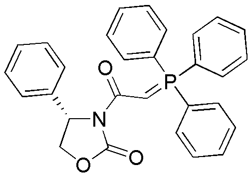 (S-(3-Acetyltriphenylphosphoranylidene)-4-phenyl-oxazolidin-2-one