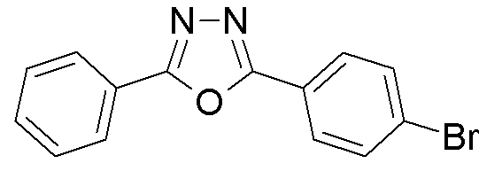 2-(4-bromophényl)-5-phényl-1,3,4-oxadiazole