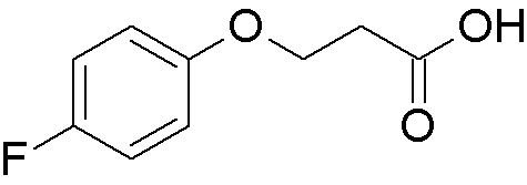 Ácido 3-(4-fluorofenoxi)propiónico