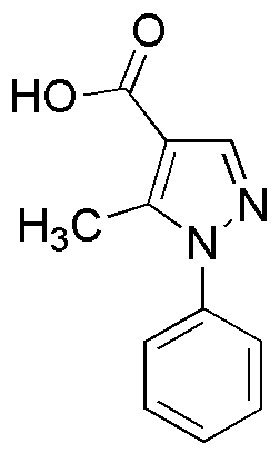 3-Methyl-2-phenylpyrazole-4-carboxylic acid