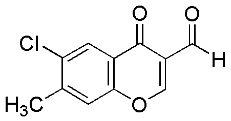 6-Chloro-7-methyl-3-formylchromone