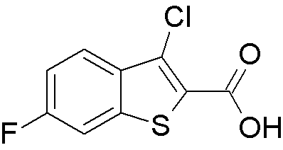 3-Chloro-6-fluorobenzo[b]thiophene-2-carboxylic acid