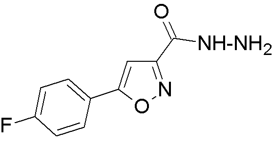 Acide 5-(4-fluorophényl)-3-isoxazolecarboxylique hydrazide