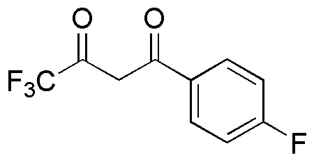 4,4,4-Trifluoro-1-(4-fluorofenil)-1,3-butanodiona