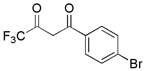 1-(4-bromofenil)-4,4,4-trifluoro-1,3-butanodiona