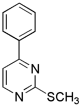 2-(Metiltio)-4-fenilpirimidina