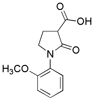 Ácido 1-(2-metoxifenil)-2-oxopirrolidin-3-carboxílico