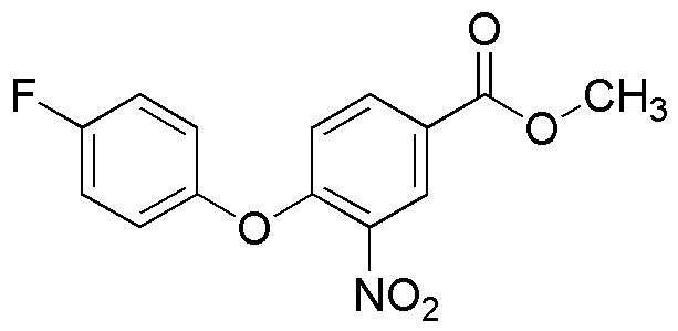 Methyl 4-(4-fluorophenoxy)-3-nitrobenzoate