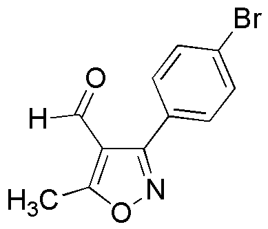 3-(4-bromofenil)-5-metilisoxazol-4-carboxaldehído