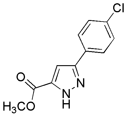 3-(4-chlorophényl)-1H-pyrazole-5-carboxylate de méthyle