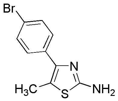 2-Amino-4-(4-bromophényl)-5-méthylthiazole