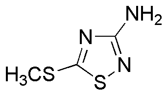 3-Amino-5-méthylthio-1,2,4-thiadiazole