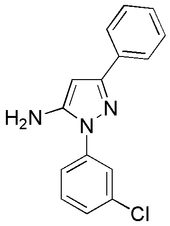 1-(3-clorofenil)-3-fenil-1H-pirazol-5-amina