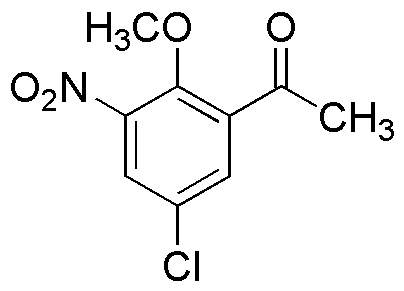 1-(5-cloro-2-metoxi-3-nitrofenil)etanona