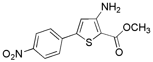 3-Amino-5-(4-nitrophényl)thiophène-2-carboxylate de méthyle