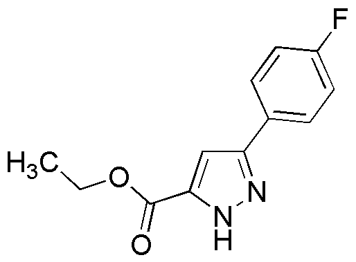 Ethyl 3-(4-fluorophenyl)-1H-pyrazole-5-carboxylate