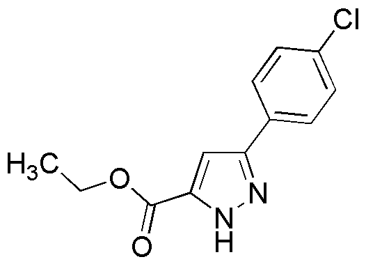 5-(Ethoxycarbonyl)-3-(4-chlorophenyl)-1H-pyrazole