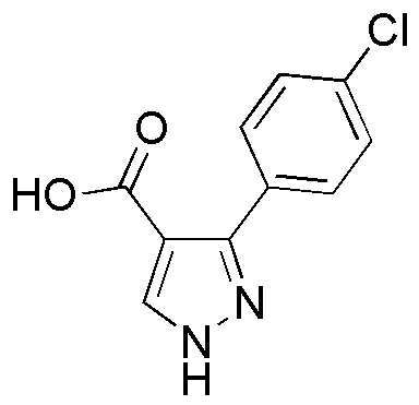 3-(4-Chlorophenyl)-1H-pyrazole-4-carboxylic acid