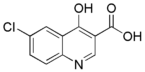 6-Chloro-4-hydroxyquinoline-3-carboxylic acid