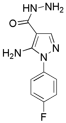 5-Amino-1-(4-fluorofenil)-1H-pirazol-4-carbohidrazida